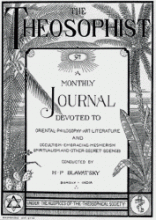 The Theosophist Journal Archive