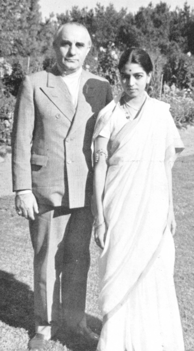 George and Rukmini Devi Arundale