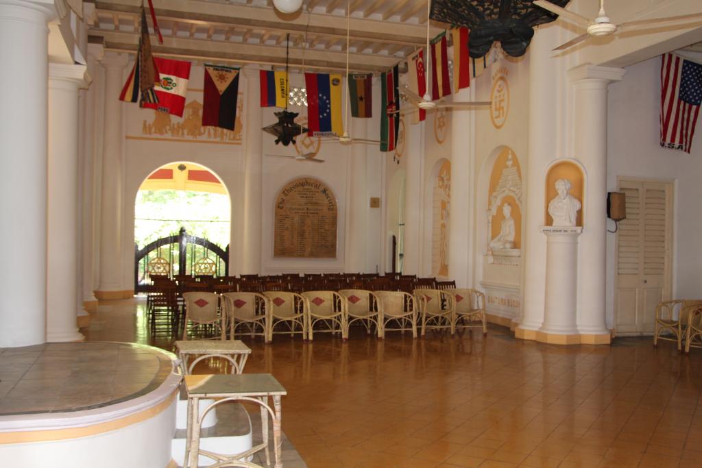 Flags of TS Sections flying