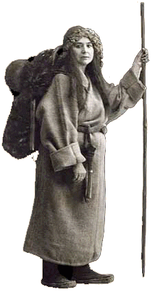 in Tibtean clothes