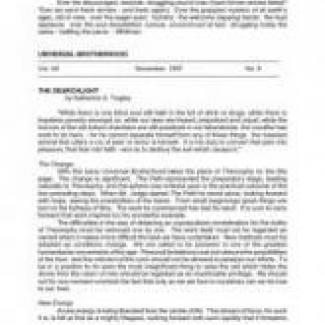 Universal Brotherhood publication archives