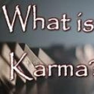 Vedeo on Karma from a Theosophical perspective