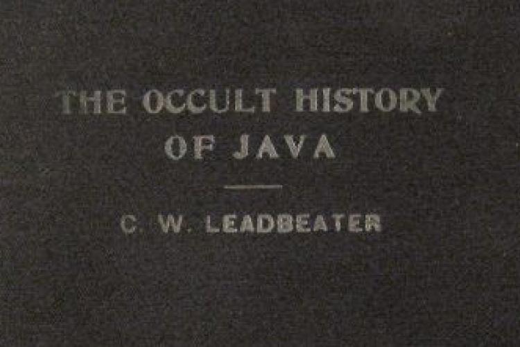 The Occult History of Java