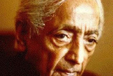 Jiddu Krishnamurti talking on "What is a Spiritual Life"