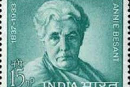 Stamps issues of theosophical members