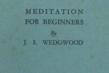 Meditation for Beginners bu J I Wedgewood