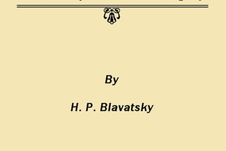 The Key To Theosophy - 证道学要诀