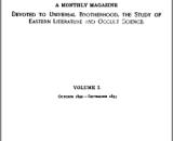 The Irish Theosophist